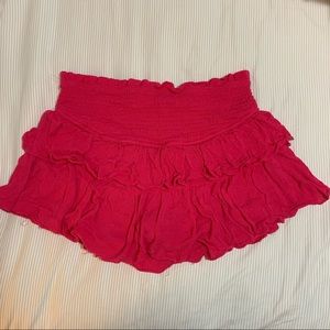 NWOT Mustard Seed ruffle skirt